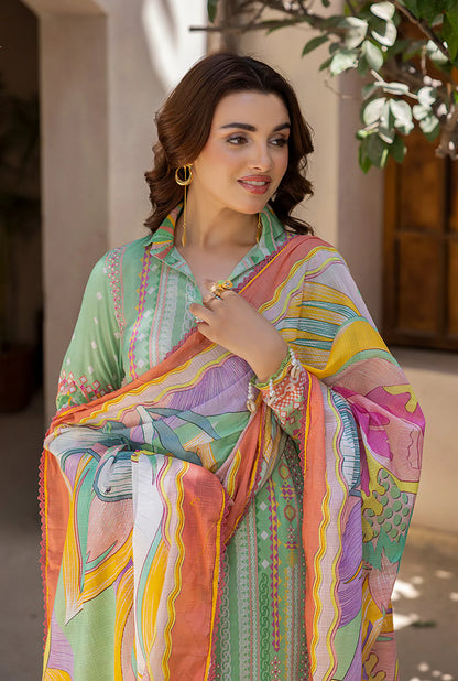 Naqsh Luxury Printed Lawn 3-PC