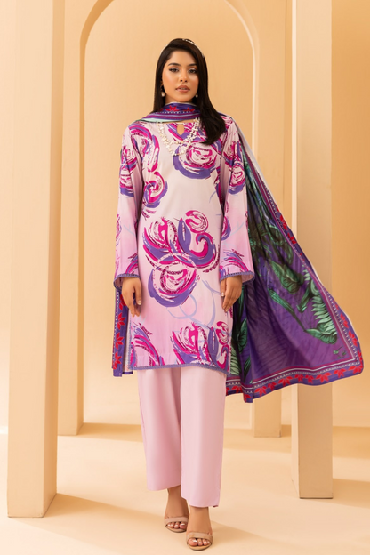 Motifz Premium Printed Linen 3PC