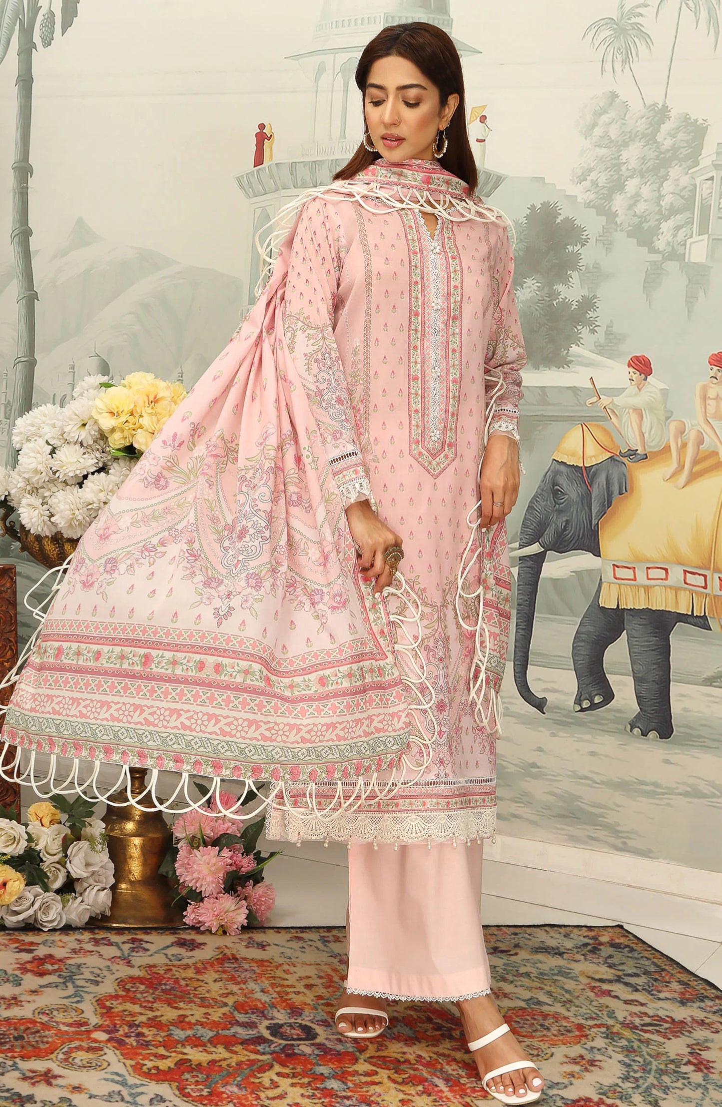 Mausummery Digital Printed Lawn 3PC