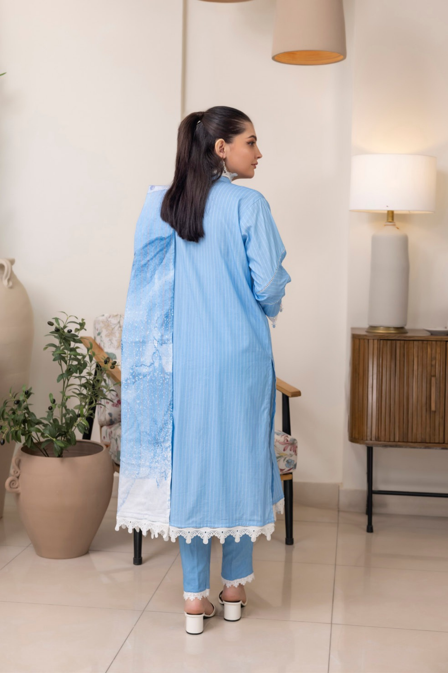 Salina Digital Printed Linen 3PC
