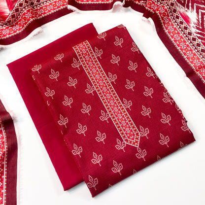 Bin Saeed Digital Printed Lawn 3PC