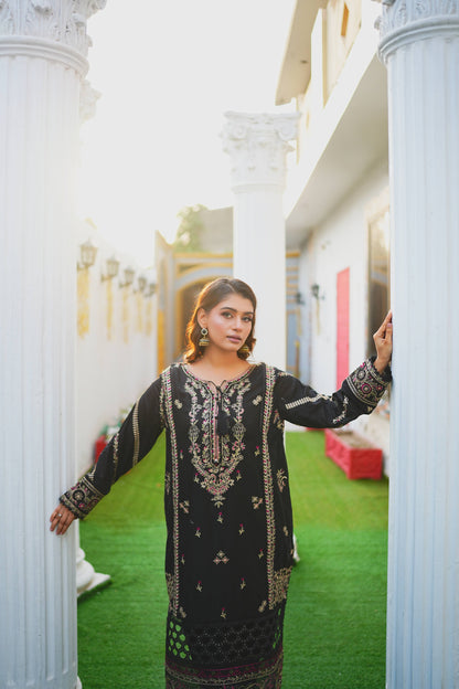 Silk & Stories Luxury Heavy Embroidered 3PC