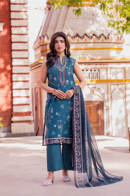 Gulkari By Shanaya Digital Printed Lawn 3PC