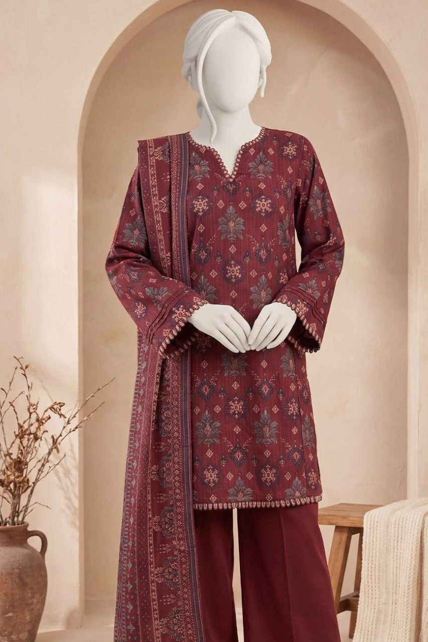 MTJ Premium Printed Textured Viscose 3PC