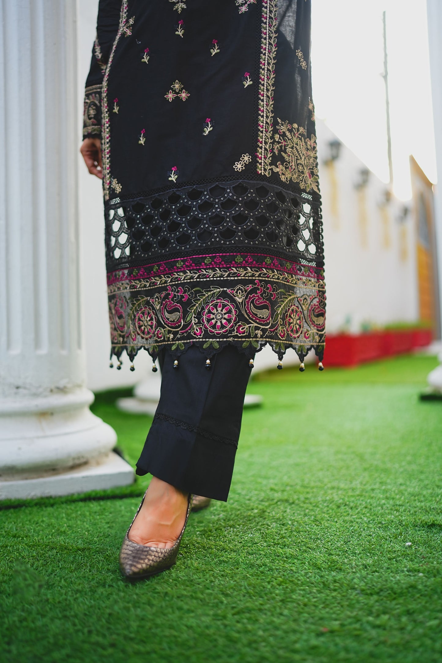 Silk & Stories Luxury Heavy Embroidered 3PC