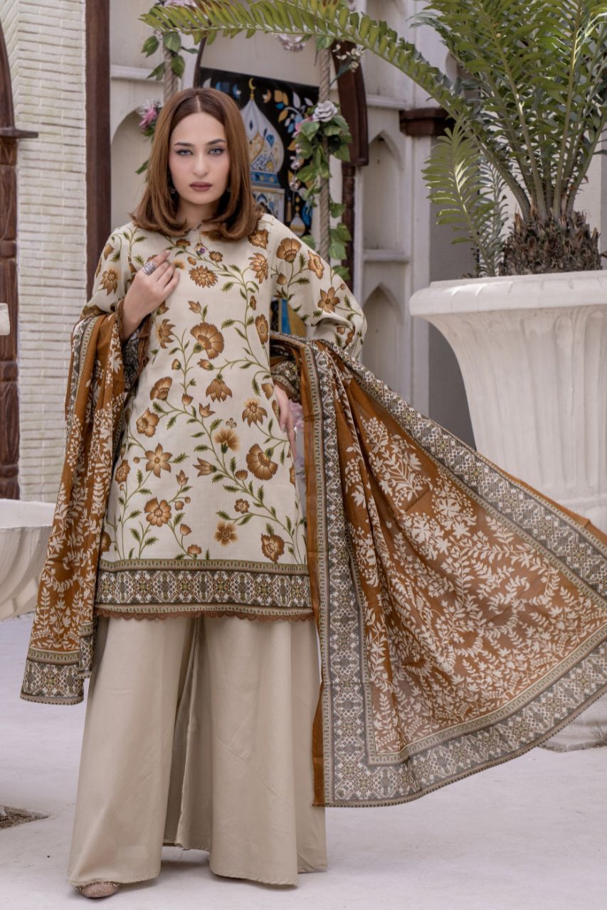 Janan Premium Printed Lawn 3PC