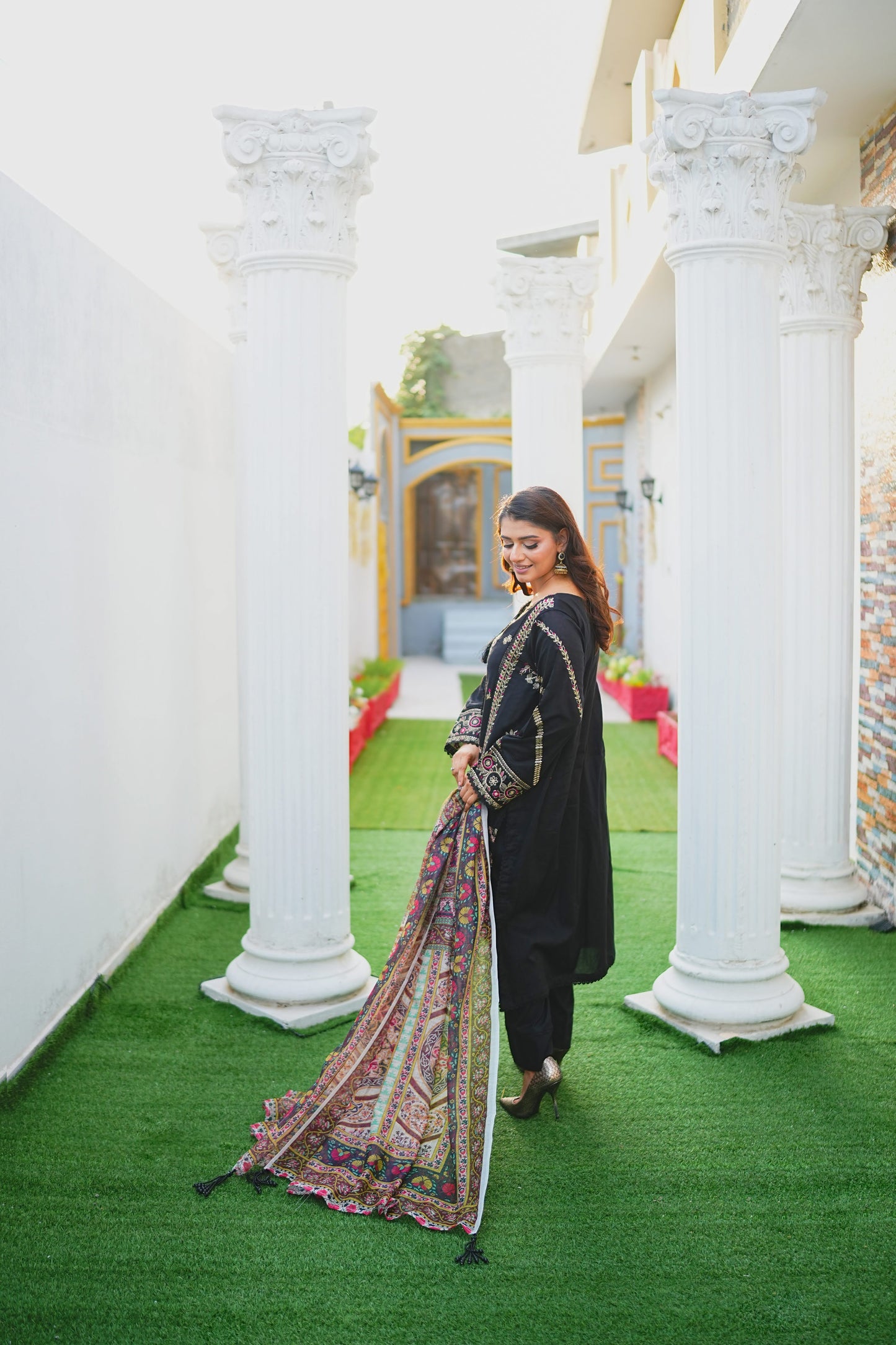 Silk & Stories Luxury Heavy Embroidered 3PC