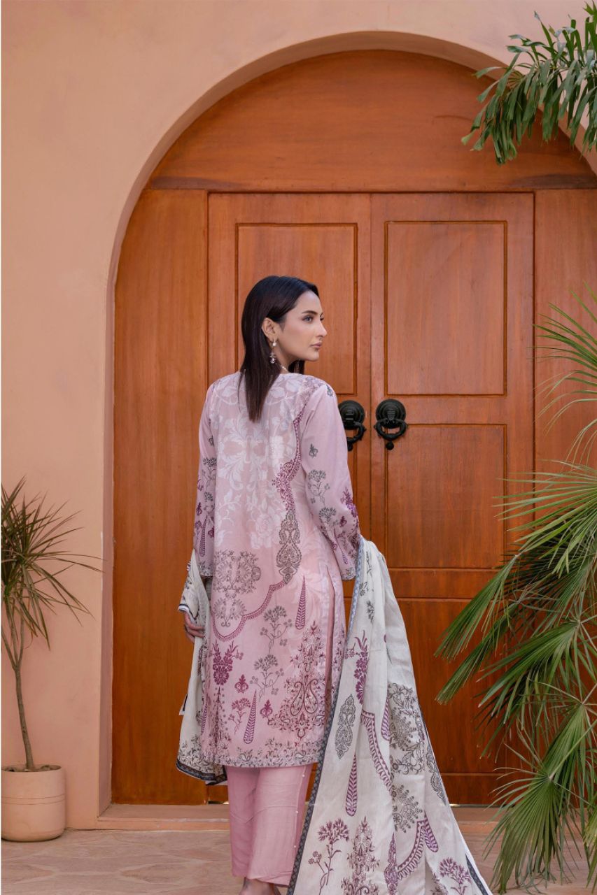 Bahaar By Meeral Premium Digital Printed Lawn 3PC