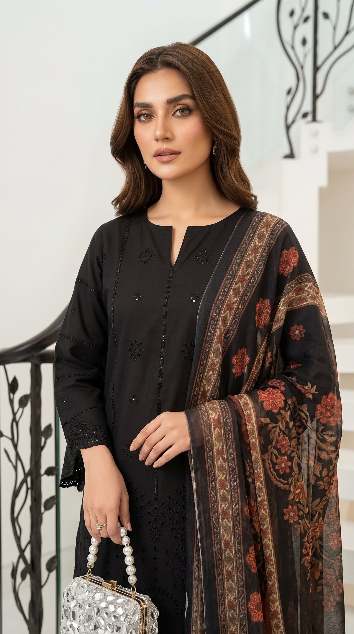 Dream Stone By Anaya Noor Full Heavy Emb Viscose 3PC