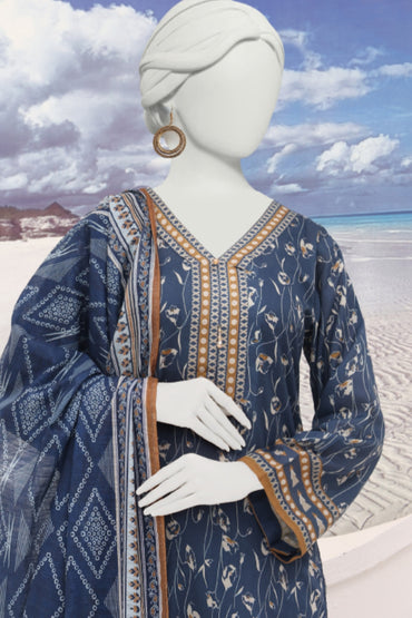 Almeerah Florence Printed Lawn 3-PC
