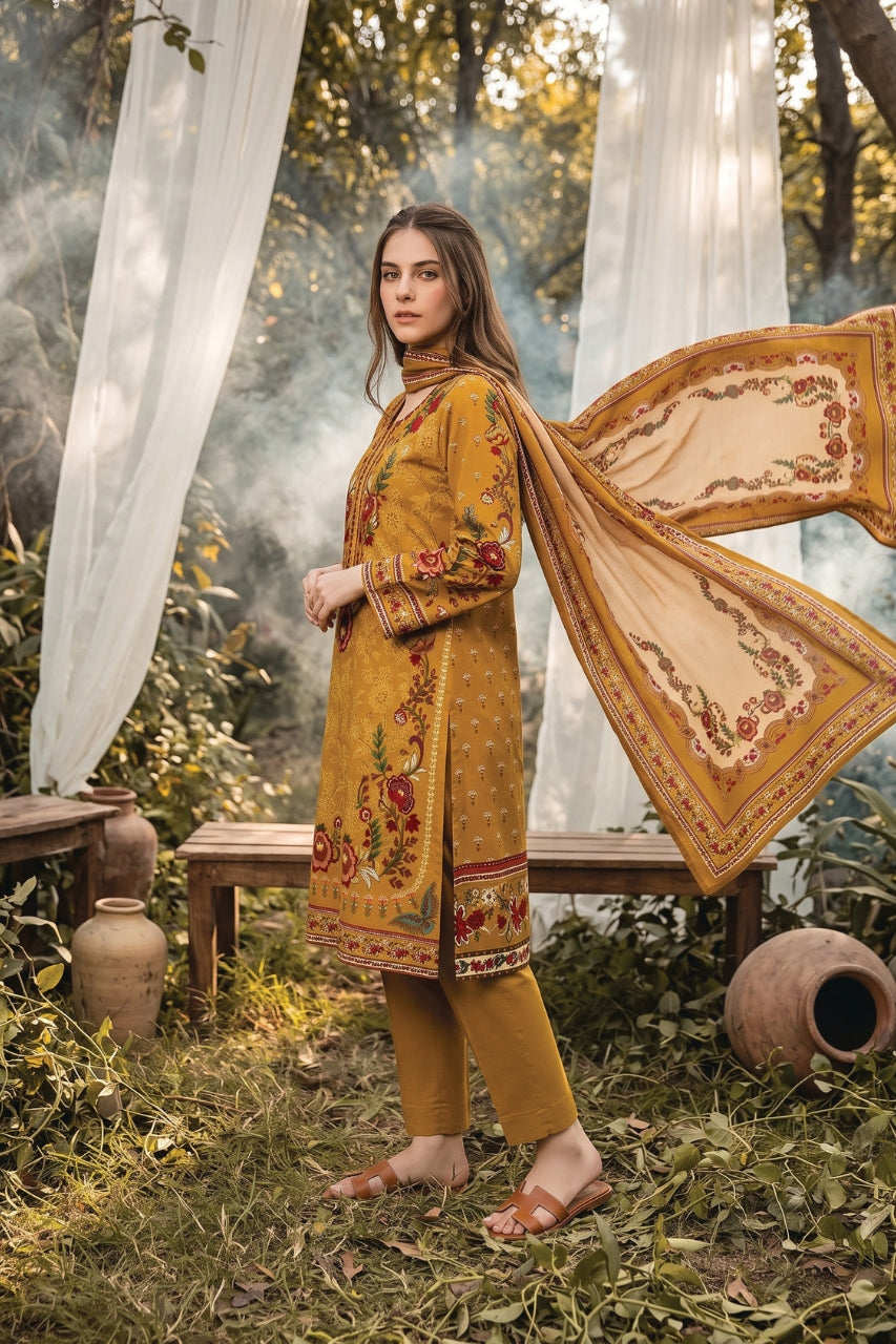 Salina By Regalia Digital Printed Khaddar 3PC