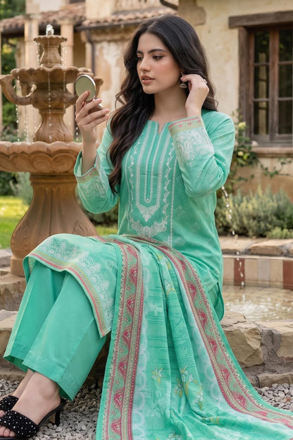 Mashaim Digital Printed Linen 3PC