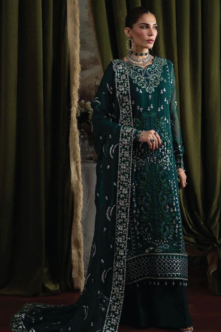 Zaib-o-Zeenat | Dreslsine | Shaista - Organza