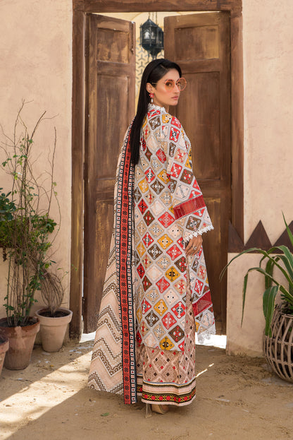 Abrish digital Printed Lawn 3-PC