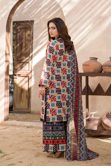 Abrish digital Printed Lawn 3-PC