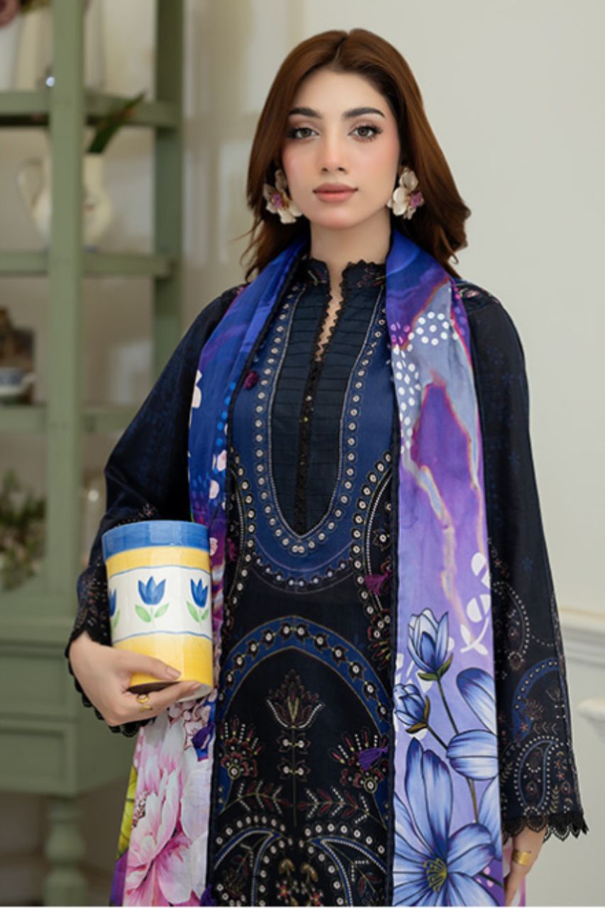 Tabasum By Paltar Premium Printed Lawn 3PC