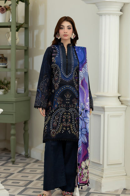 Tabasum By Paltar Premium Printed Lawn 3PC