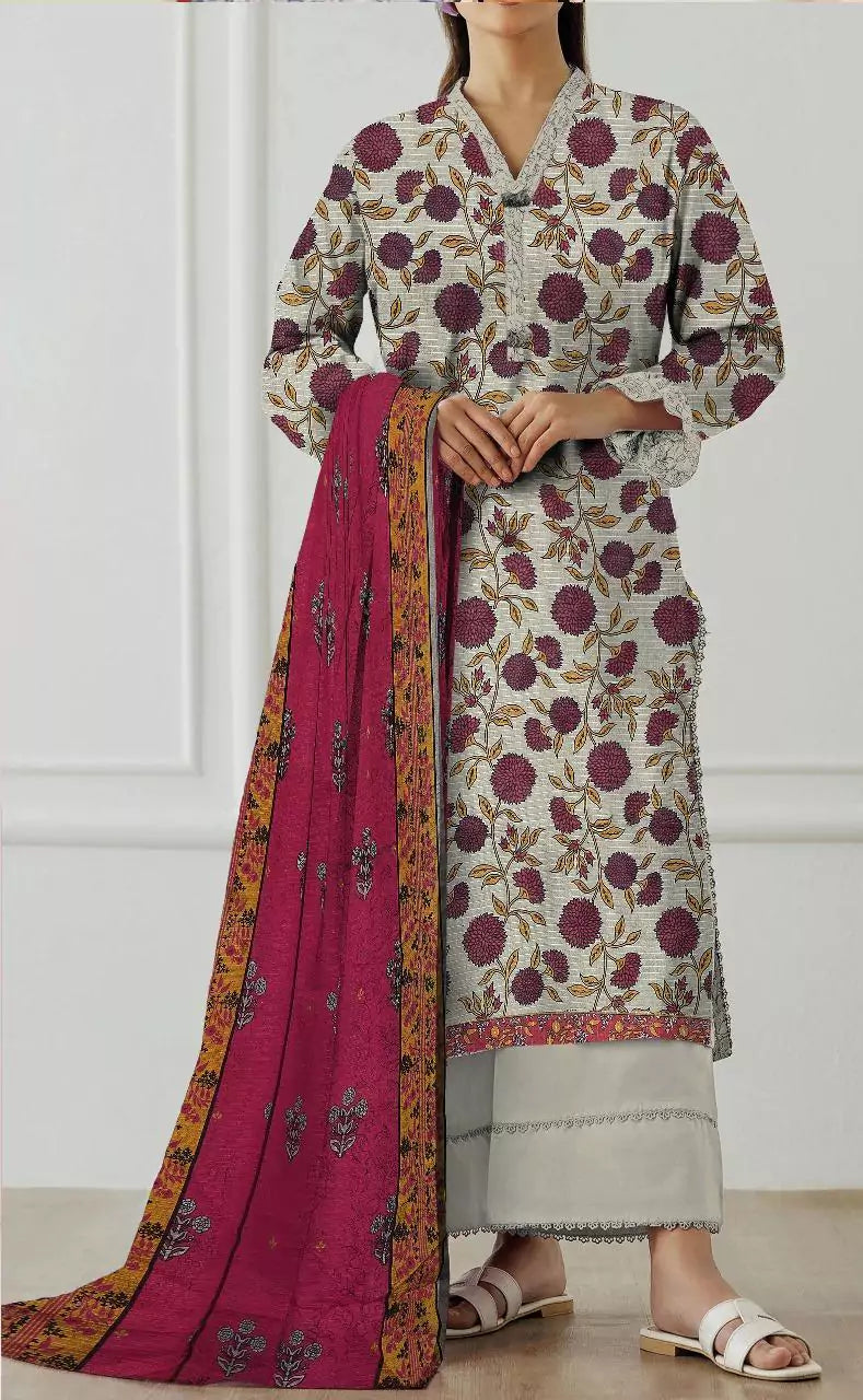 Guftagu By Orient Summer Digital Printed Lawn 3PC
