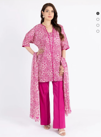 Bareeza Printed Khaddar 3PC