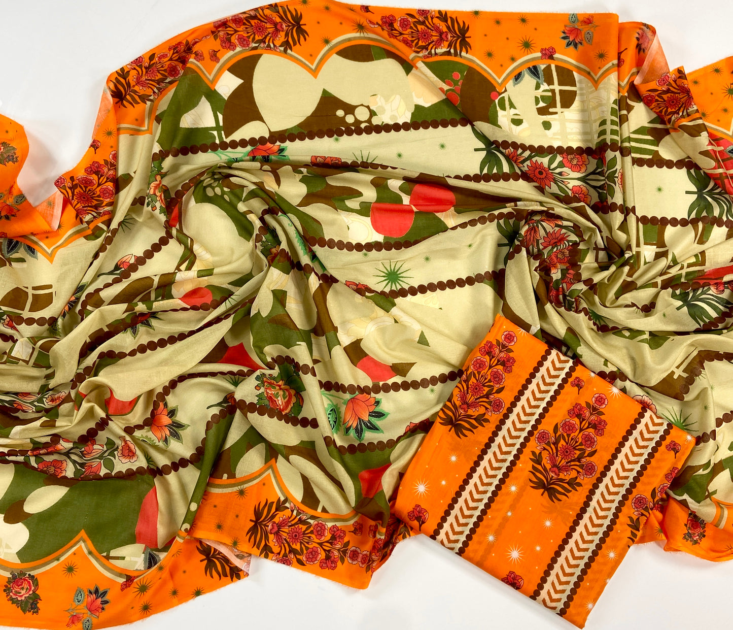 Edenrobe Digital Printed Lawn-2PC