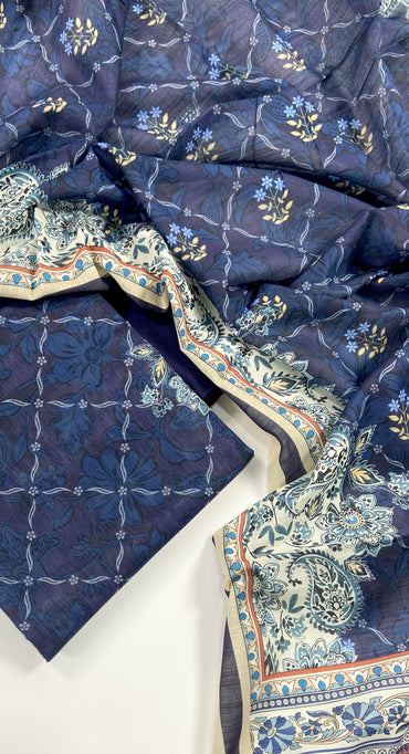 Narmin By Narkins Printed Khaddar 3PC