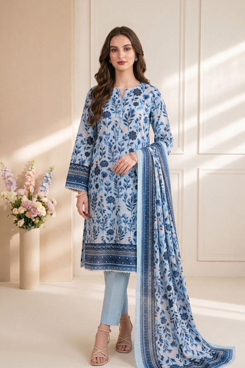Rang Preet Digital Printed Lawn 3PC