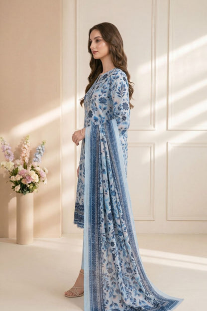 Rang Preet Digital Printed Lawn 3PC