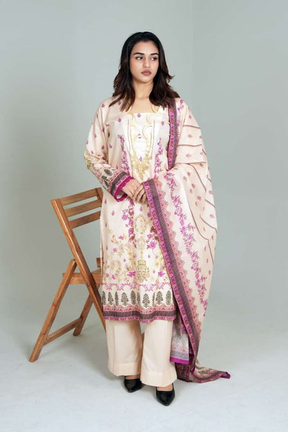 Basant Digital Printed Lawn 3PC