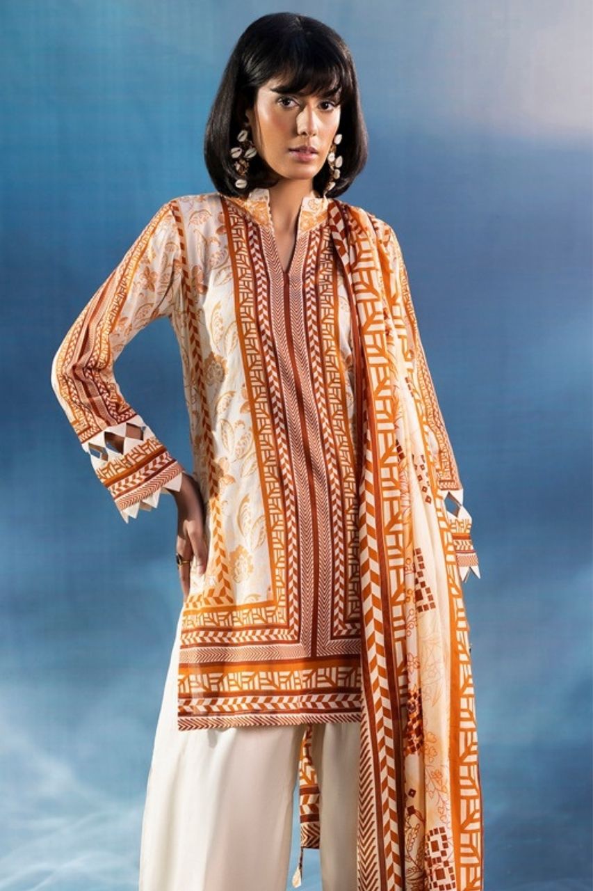 Pehli Kiran By Paltar Premium Printed Lawn 3PC