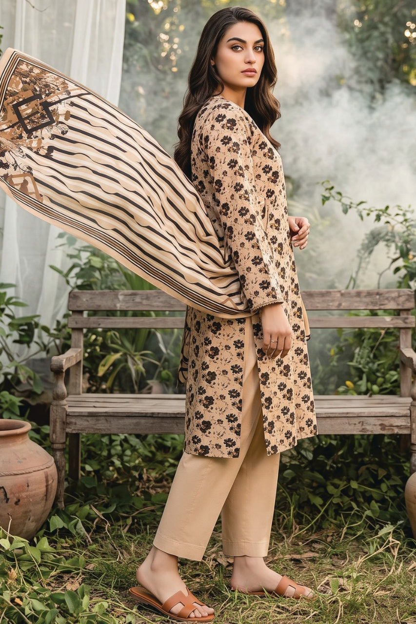 Salina By Regalia Digital Printed Khaddar 3PC