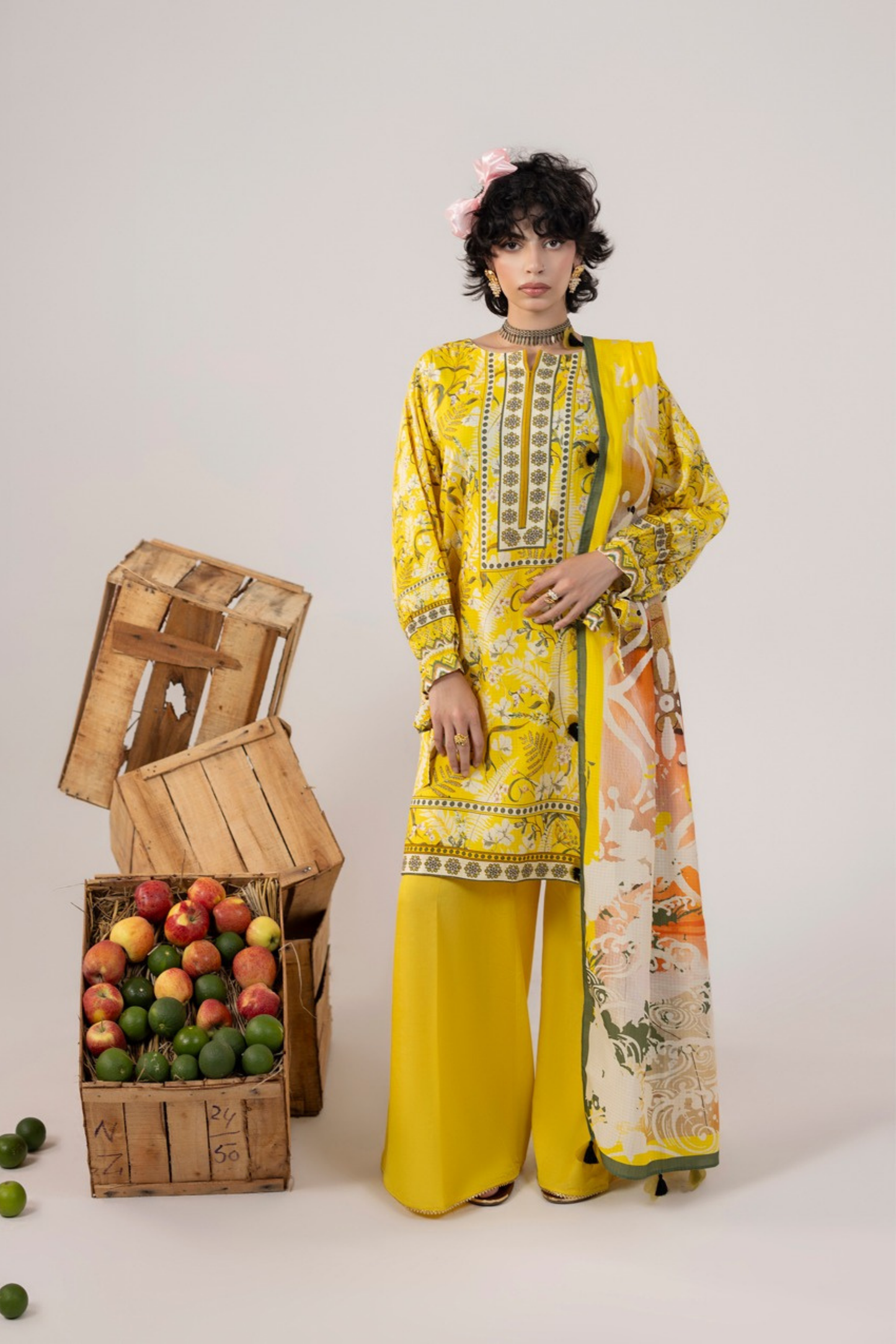 Gulzar By Paltar Premium Fancy Marina 3PC