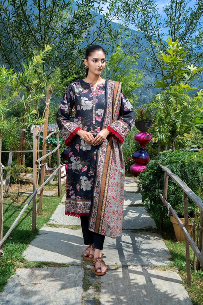 Zesh Airjet Printed Khaddar 3PC