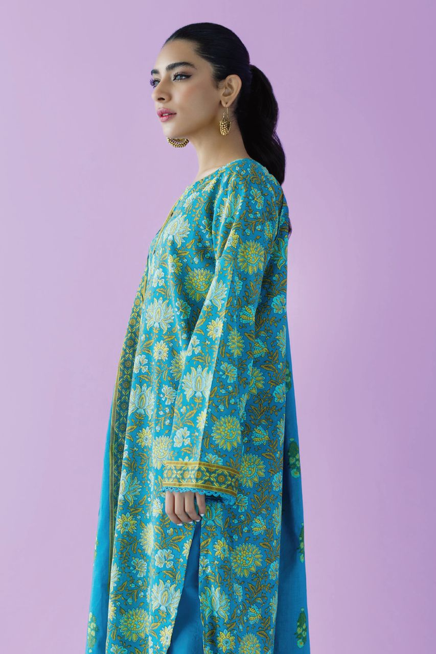 Orient Basic Printed Lawn 3PC