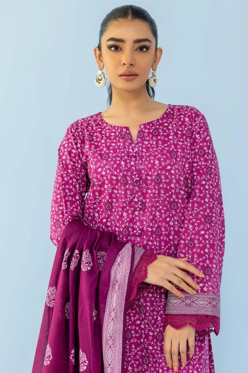 Orient Digital Printed Lawn 3PC