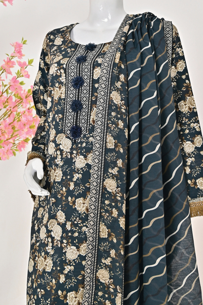 Murashe Printed Viscose 3PC