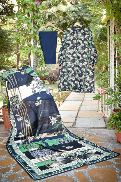 Nuray By Murashe Slub Khaddar 3PC