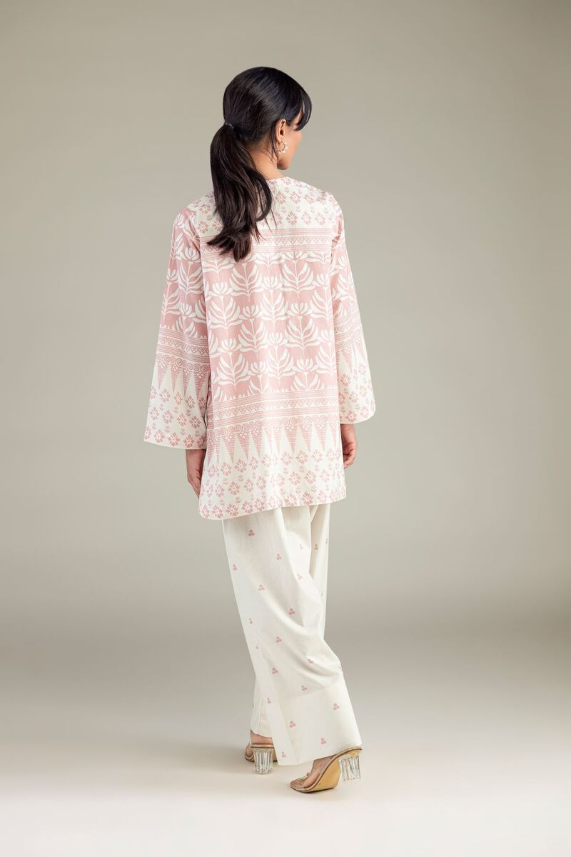 Khaadi Plain Embroidered Stitched Lawn 3PC