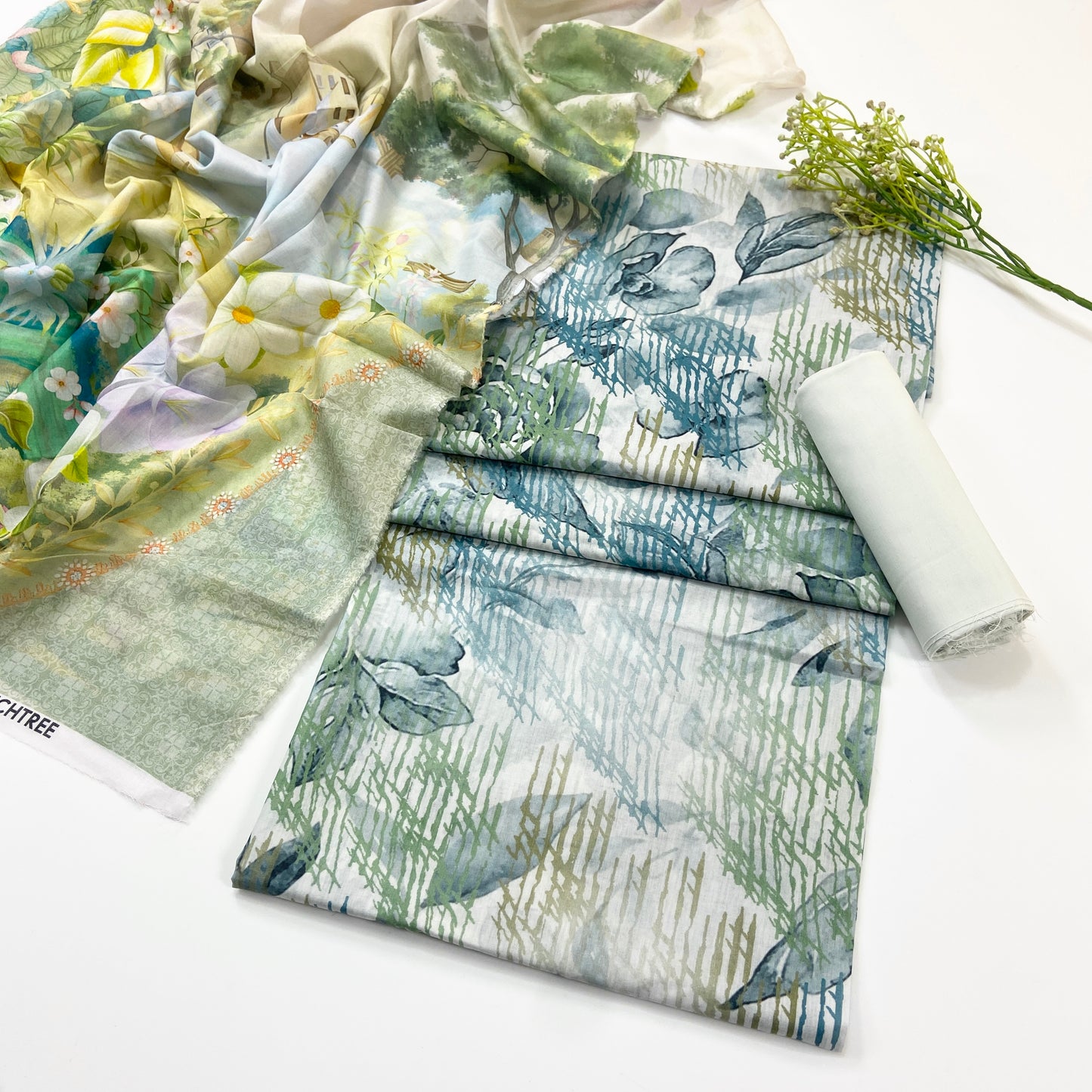 Beechtree Summer Digital Printed Lawn 3PC