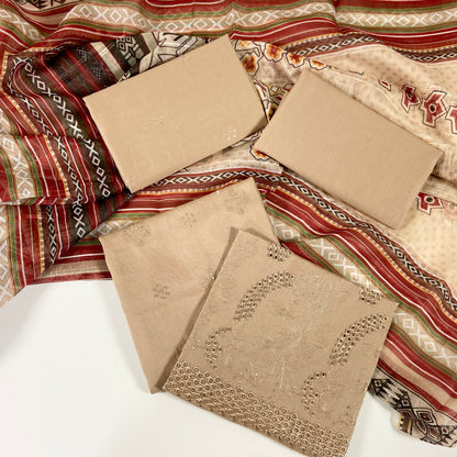 Chikenkari Anaya Noor Lawn 3-PC