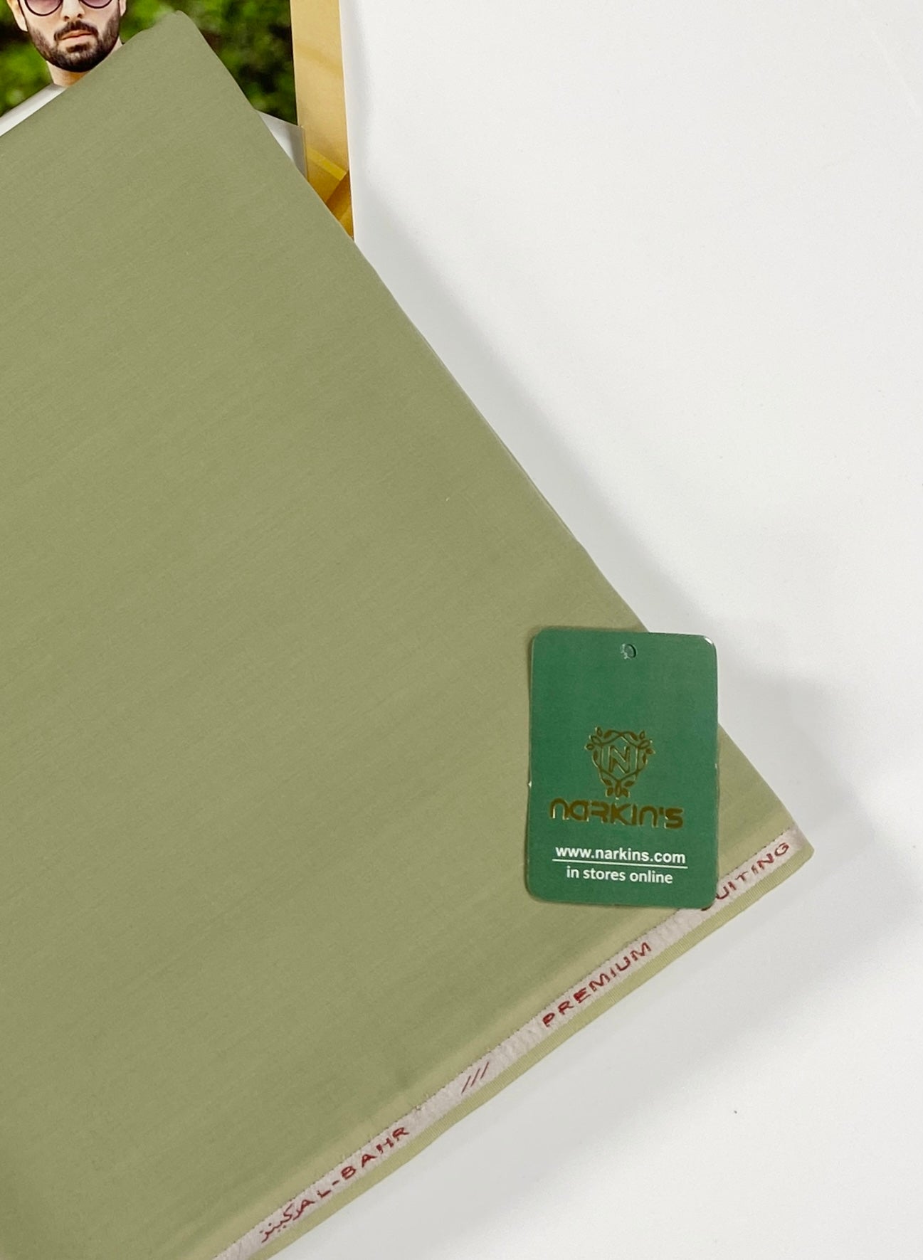 Narkins Men’s Summer Wash&Wear Suit – Unstitched