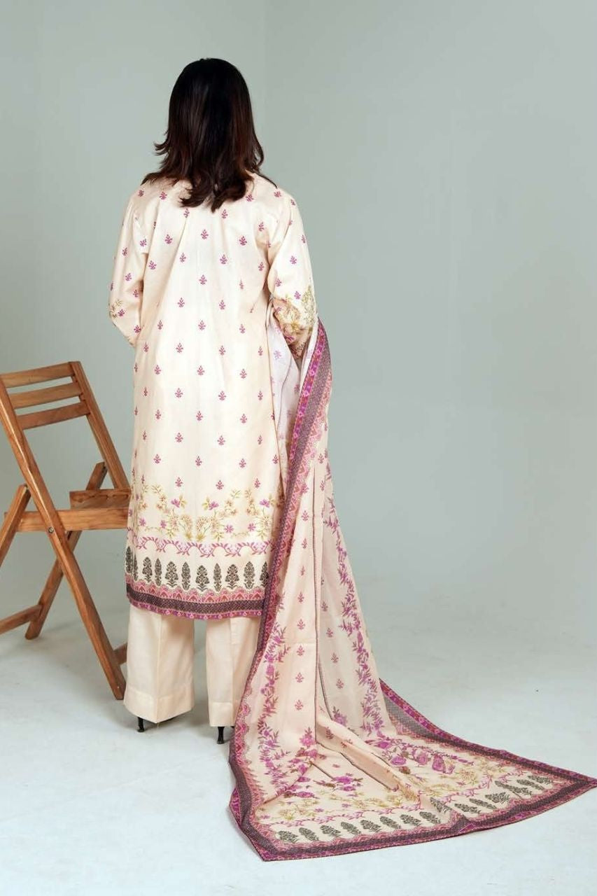 Basant Digital Printed Lawn 3PC