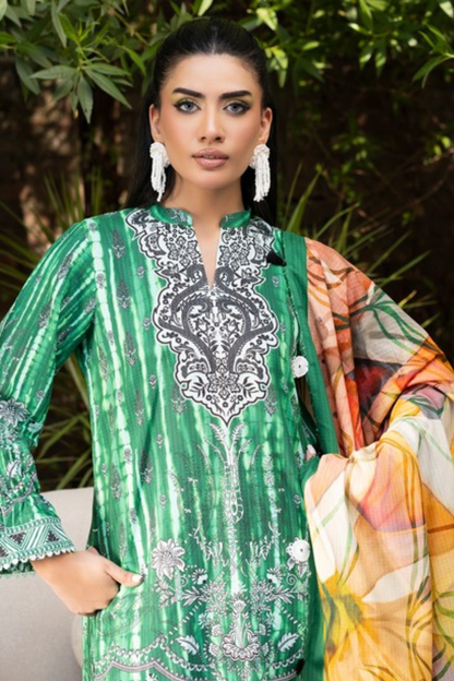 Patjhar By Paltar Digital Printed Soft Khaddar 3PC