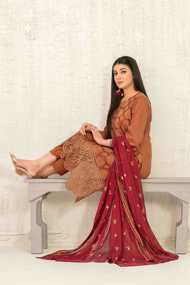 Hiranur | Tawakkal Luxury Lawn | 3PC