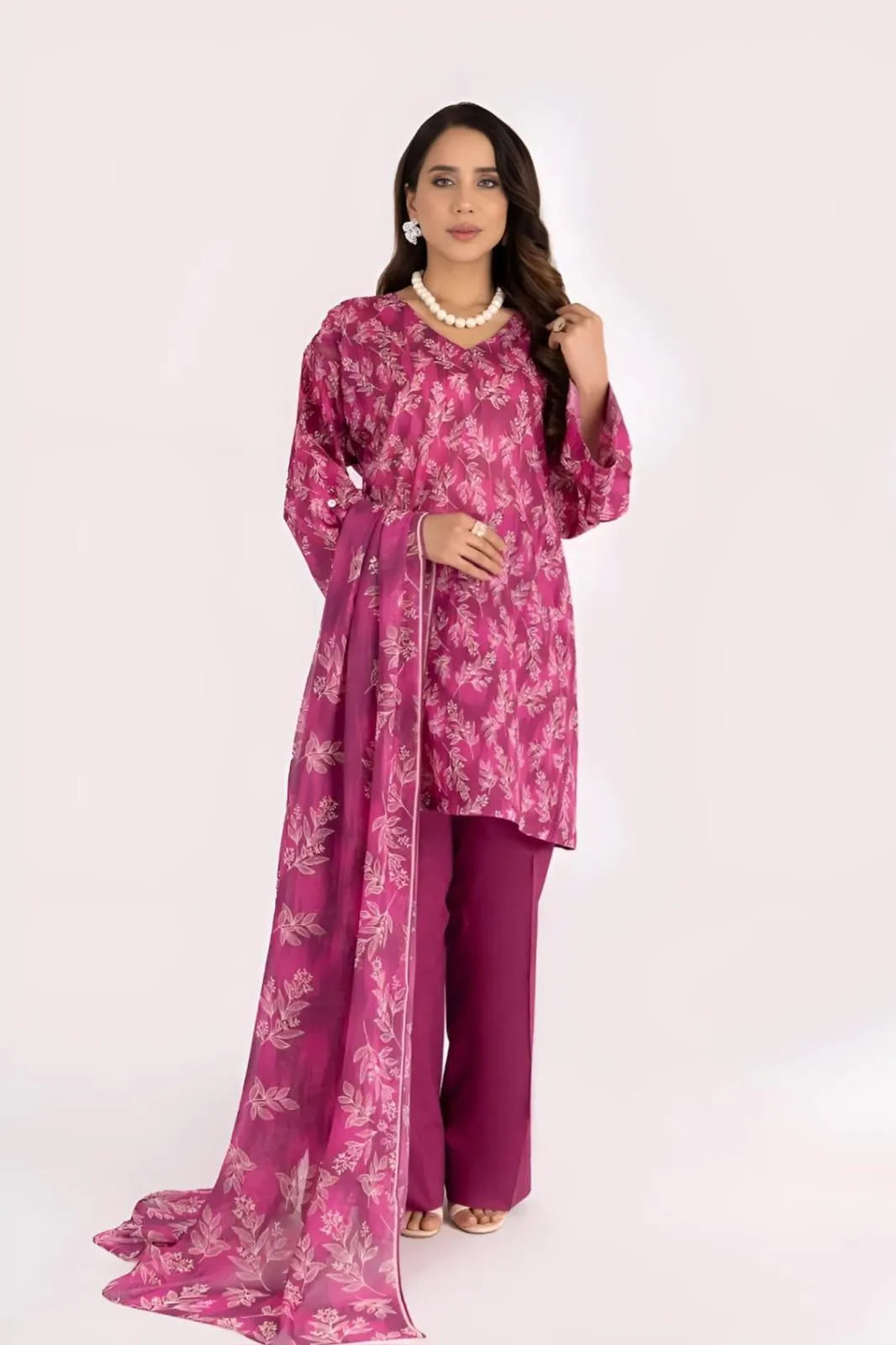 Bareeze Digital Classic Printed Lawn 3PC