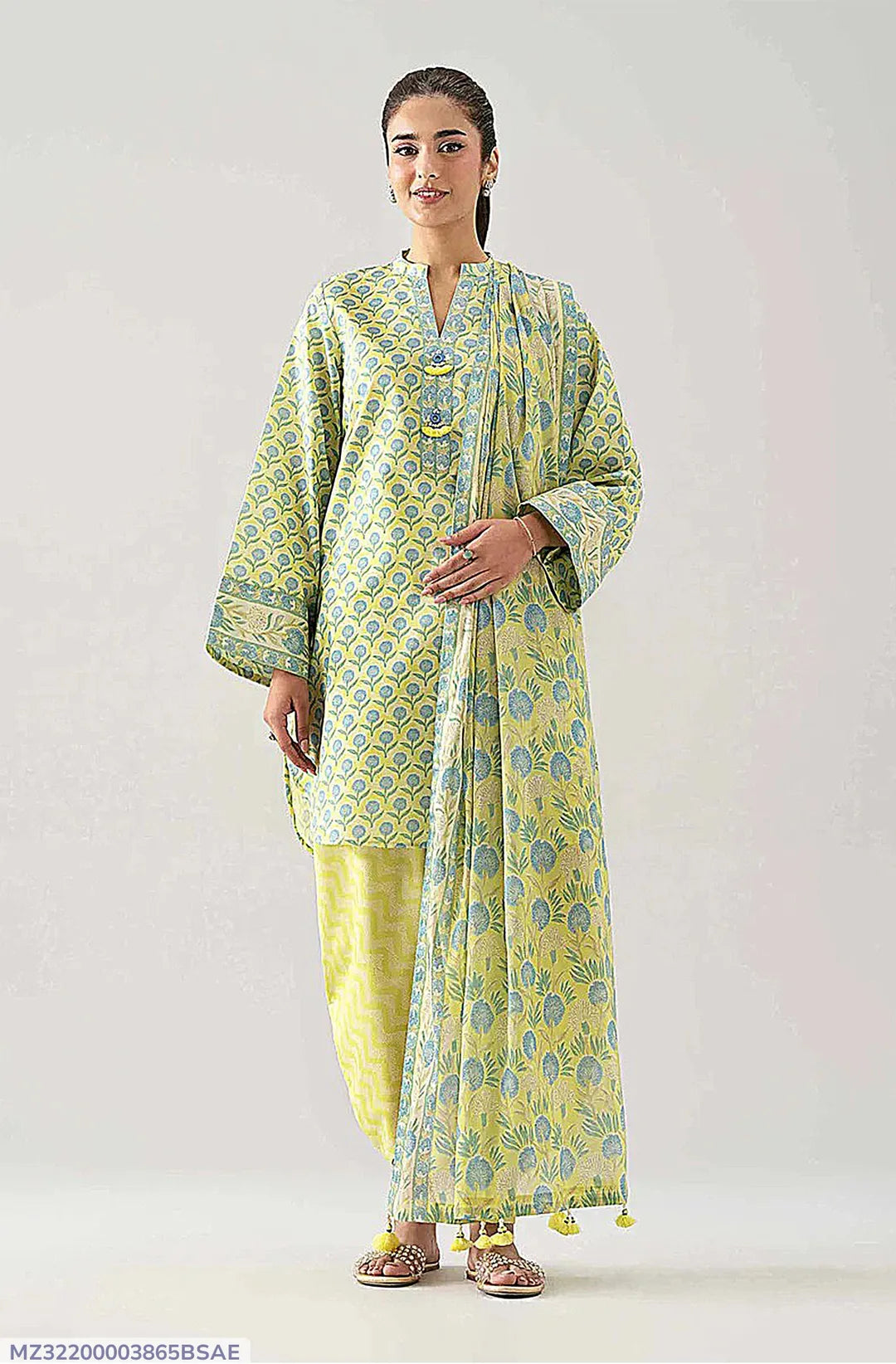 Limelight Digital Printed Lawn 3PC