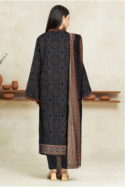 Edenrobe Digital Printed Lawn 3PC