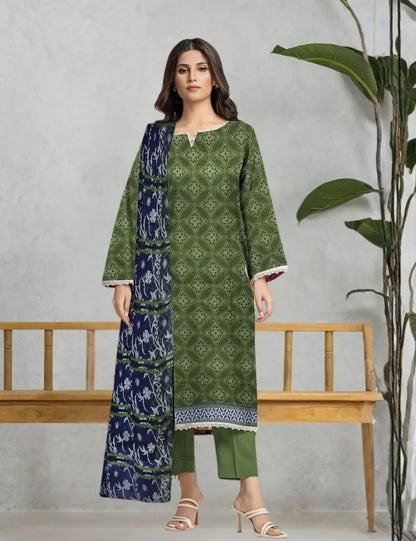 Edenrobe Digital Printed Lawn 3PC