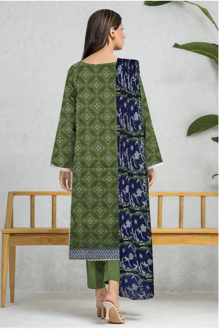Edenrobe Digital Printed Lawn 3PC