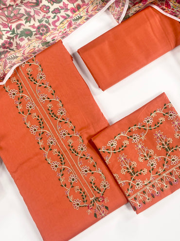 Charizma Luxury Emb Lawn 3PC