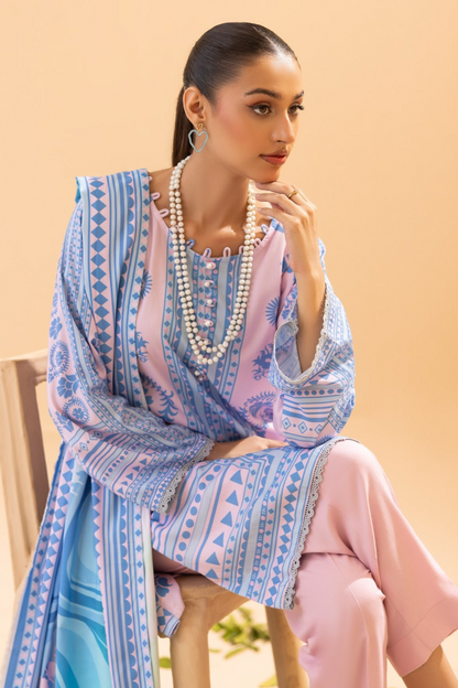 Motifz Premium Printed Linen 3PC